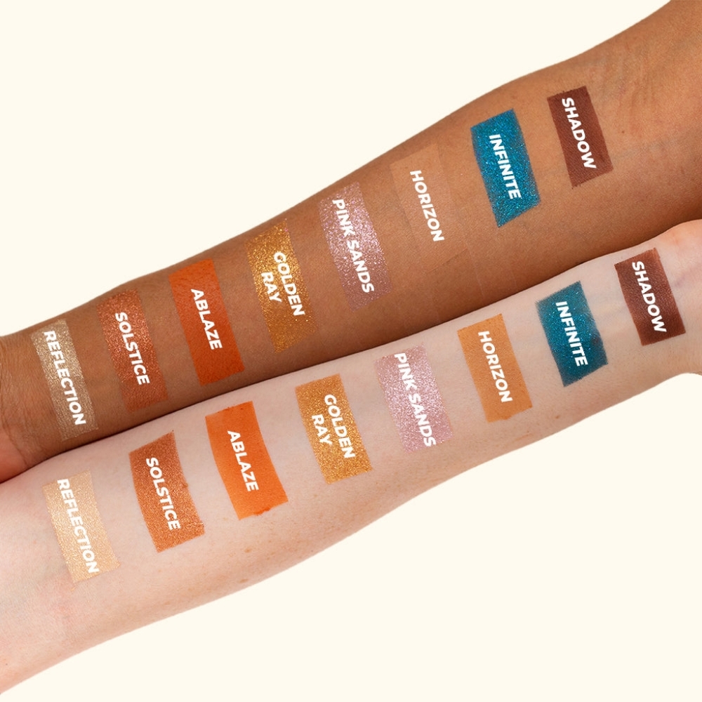 BEAUTY FOR REAL. Golden Hour Eyeshadow Palette, 5.6g/0.2oz - Picture 4 of 11